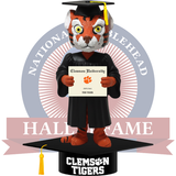 The Tiger Clemson Tigers Mascot Graduation Bobblehead (Presale)
