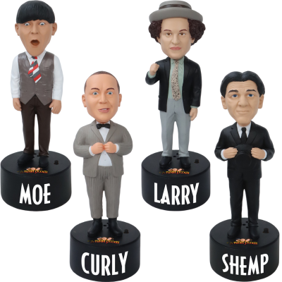 The Three Stooges Talking Bobbleheads – National Bobblehead HOF Store The Three Stooges Talking Bobbleheads – National Bobblehead HOF Store