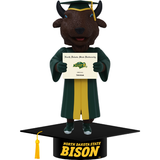 Thundar North Dakota State Bison Mascot Graduation Bobblehead (Presale)