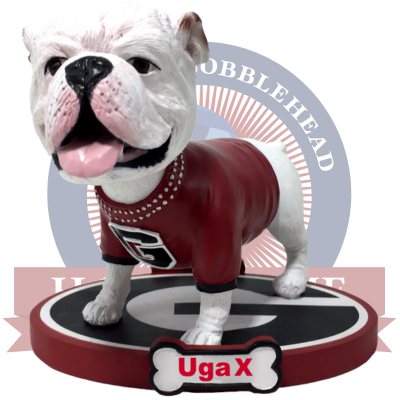 Uga X Georgia Bulldogs Live Bulldog Bobblehead (Presale)