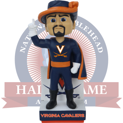 Cavman Virginia Cavaliers Mascot Bobblehead (Presale)