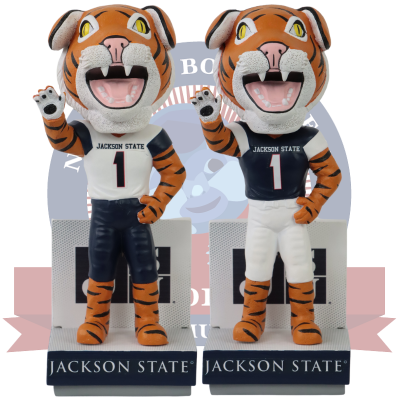 Wavee Dave Jackson State Tigers Mascot Bobbleheads – National ...