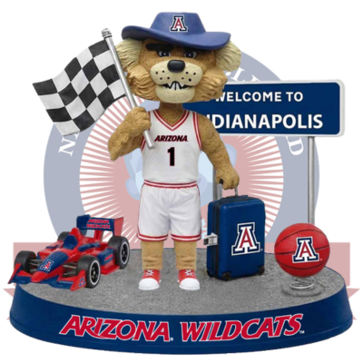Arizona Wildcats Welcome to Indianapolis Bobblehead (Presale)