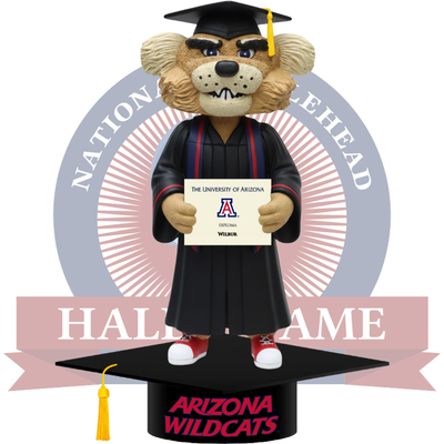 Wilbur Wildcat Arizona Wildcats Mascot Graduation Bobblehead (Presale)