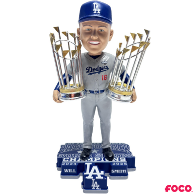 Los Angeles Dodgers 2025 World Series Champions Bobbleheads