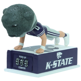 Willie the Wildcat Kansas State Wildcats Mascot Push-Up Counter Bobblehead (Presale)