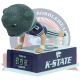 Willie the Wildcat Kansas State Wildcats Mascot Push-Up Counter Bobblehead (Presale)