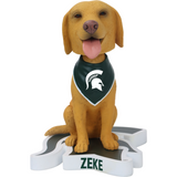 Zeke the Wonderdog Michigan State Spartans Live Dog Bobblehead (Presale)