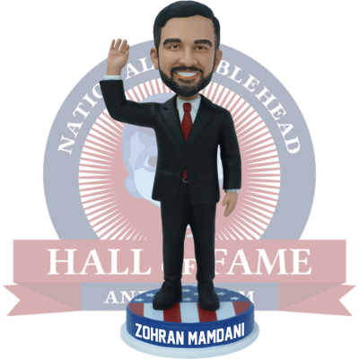 Zohran Mamdani Bobblehead (Presale)