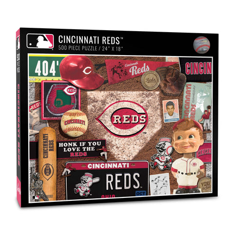 Iconic Puzzles Reds Retro Bobblehead Puzzles – National Bobblehead HOF Store