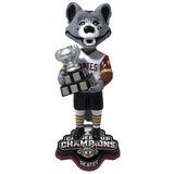 Skates Chicago Wolves Mascot 2022 Calder Cup Champions Bobblehead