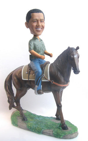 Male Horse Rider Equestrian Bobblehead - National Bobblehead HOF Store