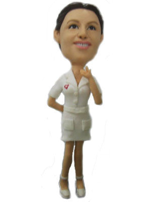 Female Nurse Bobblehead - National Bobblehead HOF Store