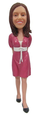 Female Dress Bobblehead #3 - National Bobblehead HOF Store
