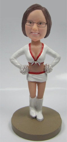 Female Cheerleader #1 - National Bobblehead HOF Store