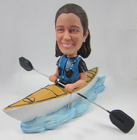 Female Kayaker - National Bobblehead HOF Store