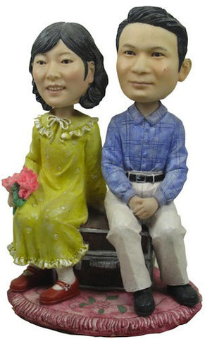 Classic Collectable Styled Couple Bobbleheads #1 - National Bobblehead HOF Store