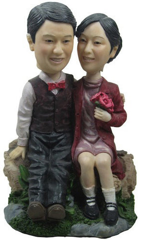Classic Collectable Styled Couple Bobbleheads #2 - National Bobblehead HOF Store