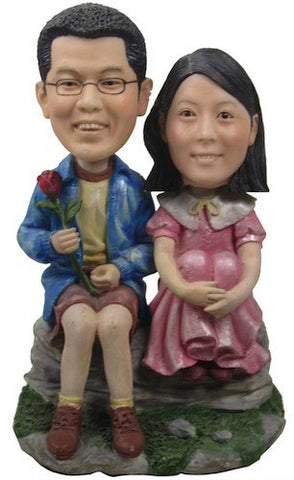Classic Collectable Styled Couple Bobbleheads #3 - National Bobblehead HOF Store