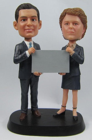 Classic Collectable Styled Couple Bobbleheads #6 - National Bobblehead HOF Store