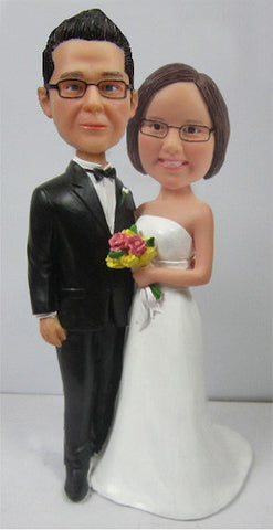 Wedding Couple Bobblehead #9 - National Bobblehead HOF Store