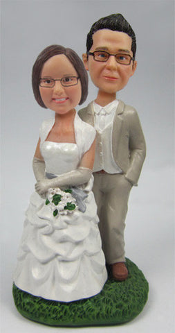 Wedding Couple Bobblehead #10 - National Bobblehead HOF Store