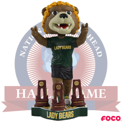 Baylor Lady Bears 3-Time NCAA Women's Basketball National Champions Bobblehead