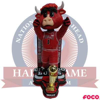 Chicago Bulls Benny the Bull Greatest Season Bobblehead