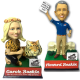 Carole and Howard Baskin Talking Bobbleheads