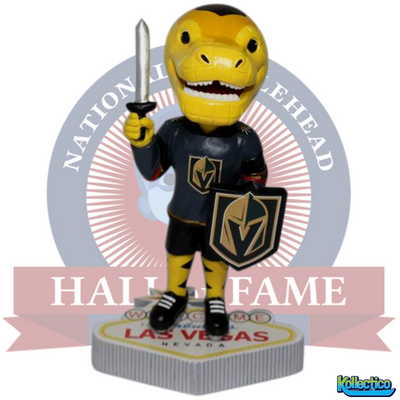 Chance Welcome to Las Vegas Golden Knights Mascot Bobblehead