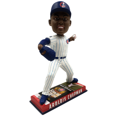 Chicago Cubs 2016 World Series Ticket Base Bobbleheads