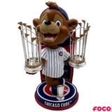 Chicago Cubs - Clark MLB World Series Champions Mascot Bobbleheads