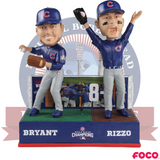 Chicago Cubs World Series Final Out Talking Dual Bobblehead