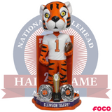 Clemson Tigers 2-Time National Champions Bobblehead