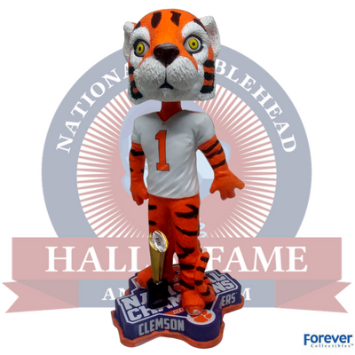 Clemson Tigers NCAA College Football National Champions Bobblehead - National Bobblehead HOF Store
