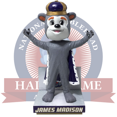 Duke Dog James Madison Dukes Mascot Bobblehead