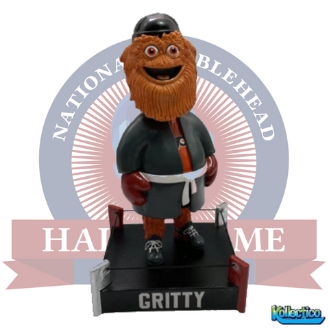 Gritty Philadelphia Flyers Mascot Boxing Ring Special Edition Bobblehead