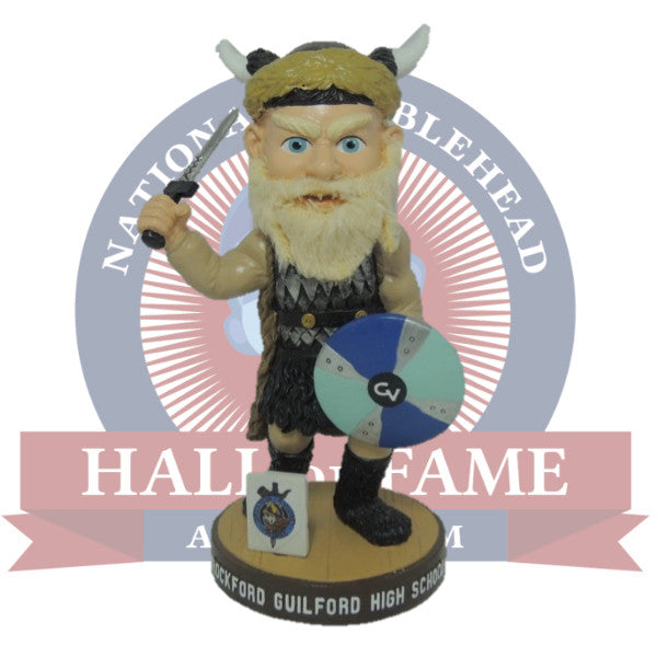 Guilford High School Vikings Mascot Bobblehead National Bobblehead