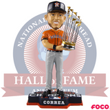 Carlos Correa Houston Astros 2017 World Series Champions Orange Jersey Bobbleheads
