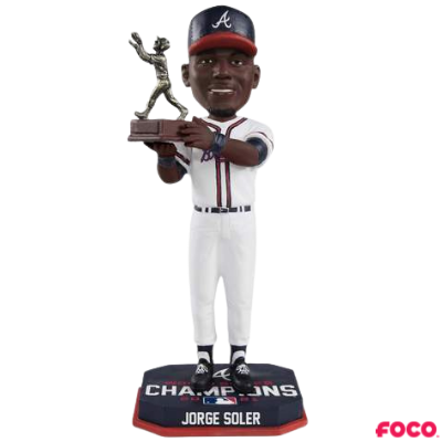 Atlanta Braves 2021 World Series Champions Bobbleheads – National Atlanta Braves 2021 World Series Champions Bobbleheads – National