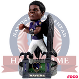 Lamar Jackson Baltimore Ravens Thematic Bobblehead