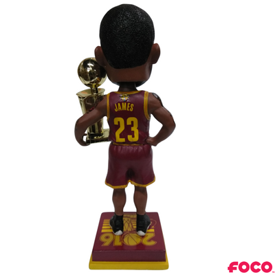 LeBron James Cleveland Cavaliers Retro Jersey Bighead Bobblehead Officially Licensed by NBA