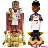 Dwyane Wade Miami Heat Career Celebration Bobbleheads