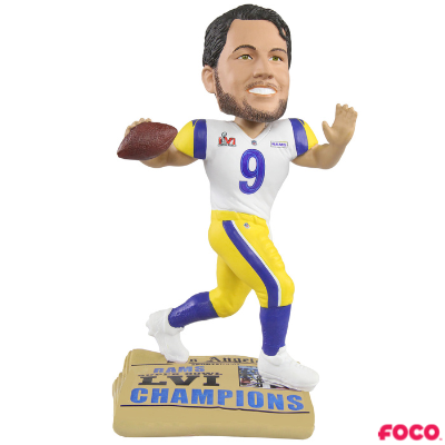 Los Angeles Rams Super Bowl LVI 56 Champions Bobbleheads – National  Bobblehead HOF Store