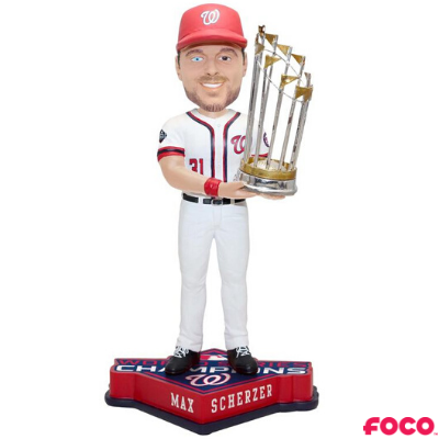 Max Scherzer Washington Nationals Stadium Lights Special Edition Bobblehead  MLB