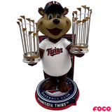 Minnesota Twins - T.C. Bear MLB World Series Champions Mascot Bobbleheads