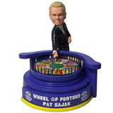 Wheel of Fortune Pat Sajak and Vanna White Bobbleheads