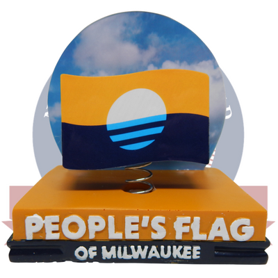People's Flag of Milwaukee Bobblehead - National Bobblehead HOF Store