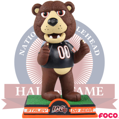 Staley Da Bear Chicago Bears 100th Anniversary Bobblehead