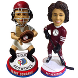 Terry Donahue and Pat Henschel Bobbleheads